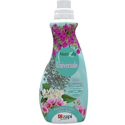 ZAPI Concime Liquido Concentrato Per Piante Verdi E Fiorite Universale Da 1 Lt ZAPI Concime Liquido Concentrato Per Piante Verdi E Fiorite Universale Da 1 Lt