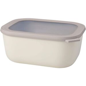Mepal Multi Bowl Cirqula Rettangolare 3000 Ml - Bianco Nordico - Mepal Multi Bowl Cirqula Rettangolare 3000 Ml - Bianco Nordico -