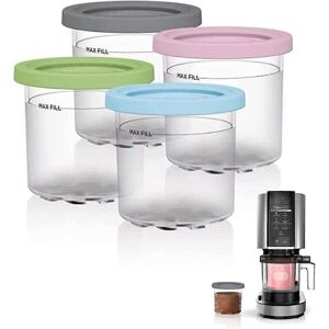 OEM Barattoli Per Gelato, Contenitore Per Gelato Con Coperchio, Ricambio Per Barattoli Ninja Creami, Compatibile Con Nc301 Nc300 Nc299amz (fmy) OEM Barattoli Per Gelato, Contenitore Per Gelato Con Coperchio, Ricambio Per Barattoli Ninja Creami, Compatibile Con Nc301 Nc300 Nc299amz (fmy)