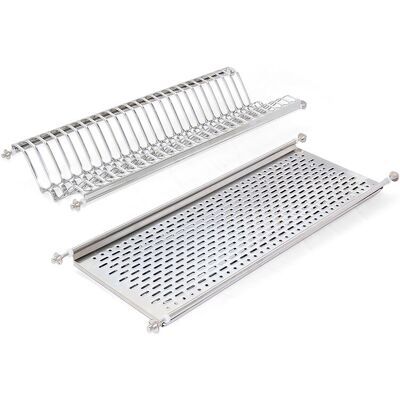 EMUCA Scolapiatti A Colonna, Modulo 700 Mm, Acciaio Inossidabile - Acciaio Inossidabile - EMUCA Scolapiatti A Colonna, Modulo 700 Mm, Acciaio Inossidabile - Acciaio Inossidabile -