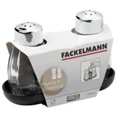 Fackelmann 47318 - Saliera E Pepiera, Con Stuzzicadenti - Fackelmann 47318 - Saliera E Pepiera, Con Stuzzicadenti -