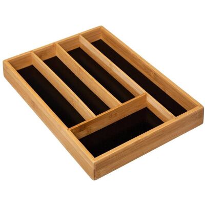 Scomparto posate in bambù 5five - Organizzatore cucina Scomparto posate in bambù 5five - Organizzatore cucina