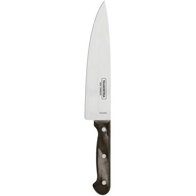 TRAMONTINA Coltello Chef Marrone Polywood Cm 20 TRAMONTINA Coltello Chef Marrone Polywood Cm 20