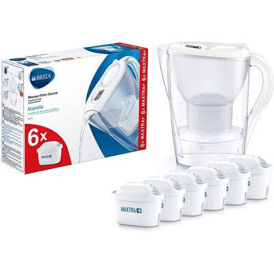 BRITA Marella 1039164 - Caraffa filtrante per acqua BRITA Marella 1039164 - Caraffa filtrante per acqua