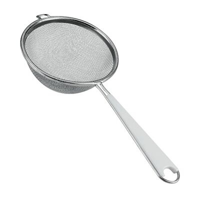 Setaccio in alluminio fine Metaltex - Ø 10cm - Manico in plastica Setaccio in alluminio fine Metaltex - Ø 10cm - Manico in plastica