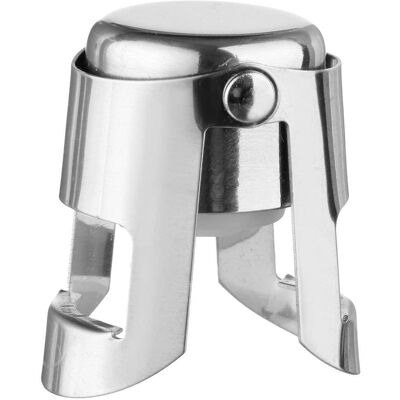 Tappo per bottiglia in acciaio inossidabile Secret de Gourmet - Argento Tappo per bottiglia in acciaio inossidabile Secret de Gourmet - Argento