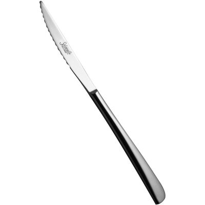 SALVINELLI Coltello Tavola Pizza Bistecca Doppio Seghetto Forgiato Set 12 Pz SALVINELLI Coltello Tavola Pizza Bistecca Doppio Seghetto Forgiato Set 12 Pz