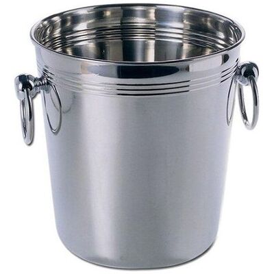 ILSA Secchiello Per Spumante In Acciaio Inox Cm 20x21 ILSA Secchiello Per Spumante In Acciaio Inox Cm 20x21