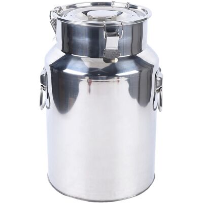 GENERIC - MilkCan 18L - Acciaio inossidabile - Bloccaggio - Milk Can GENERIC - MilkCan 18L - Acciaio inossidabile - Bloccaggio - Milk Can
