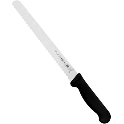 TRAMONTINA Coltello Pane Nero Professionale Master Cm 26 TRAMONTINA Coltello Pane Nero Professionale Master Cm 26