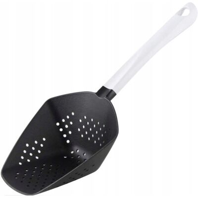 FACKELMANN 23014 Setaccio da servizio - Bianco/Nero FACKELMANN 23014 Setaccio da servizio - Bianco/Nero