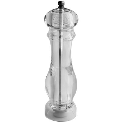 SALVINELLI Macina Sale E Pepe Modello Acrilico D 5 Cm H 21 Cm SALVINELLI Macina Sale E Pepe Modello Acrilico D 5 Cm H 21 Cm