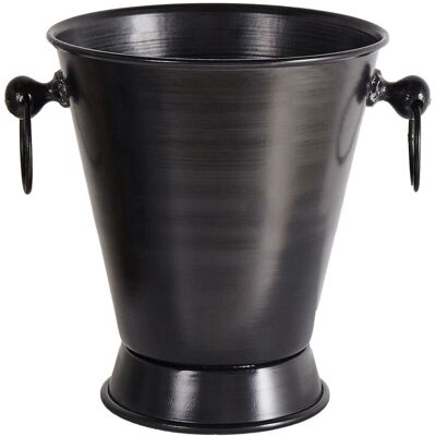 Secchiello per Ghiaccio in Metallo Argento Beliani con Manici - Raffredda Champagne Moderno - Accessorio Casa Secchiello per Ghiaccio in Metallo Argento Beliani con Manici - Raffredda Champagne Moderno - Accessorio Casa