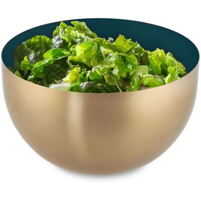 Relaxdays Fiore Doro 1L - Ciotola Insalata Relaxdays Fiore Doro 1L - Ciotola Insalata