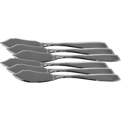 SALVINELLI Coltello Pesce Inox Ego Set 12 Pz SALVINELLI Coltello Pesce Inox Ego Set 12 Pz