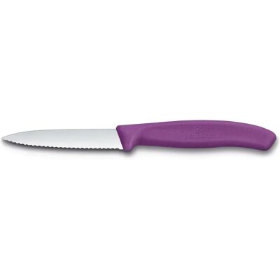 VICTORINOX - SwissClassic 6.7635.C1 - Violetto - Coltello spellapatate VICTORINOX - SwissClassic 6.7635.C1 - Violetto - Coltello spellapatate