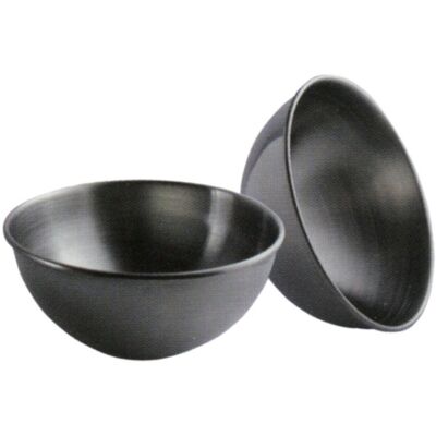 SALVINELLI Stampi Mezze Sfere Inox Set 4 Pz SALVINELLI Stampi Mezze Sfere Inox Set 4 Pz