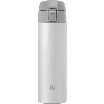 ZWILLING Thermo Thermos Flask, Tazza Da Viaggio, Isolamento A Doppia Parete, Chiusura Di Sicurezza, 450 Ml, Altezza: 22,8 Cm, White - ZWILLING Thermo Thermos Flask, Tazza Da Viaggio, Isolamento A Doppia Parete, Chiusura Di Sicurezza, 450 Ml, Altezza: 22,8 Cm, White -