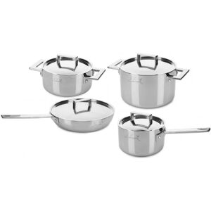 MEPRA Attiva, Batteria 11 Pezzi Bimetallo, Adatta Ad Induzione MEPRA Attiva, Batteria 11 Pezzi Bimetallo, Adatta Ad Induzione