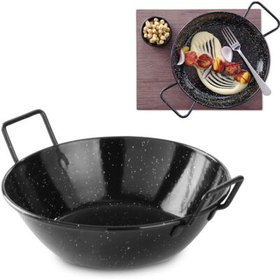 Hendi 622827 Padella per Paella in Acciaio Smaltato - Accessorio da Cucina Hendi 622827 Padella per Paella in Acciaio Smaltato - Accessorio da Cucina