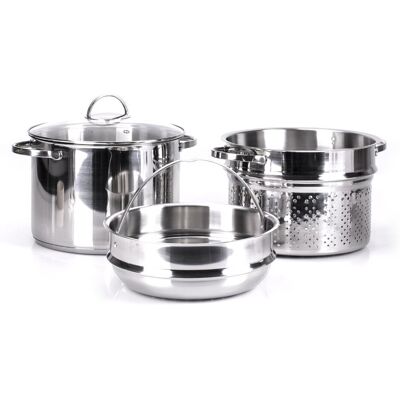 MONETA Allegro Inox Pentola 24 Cm MONETA Allegro Inox Pentola 24 Cm