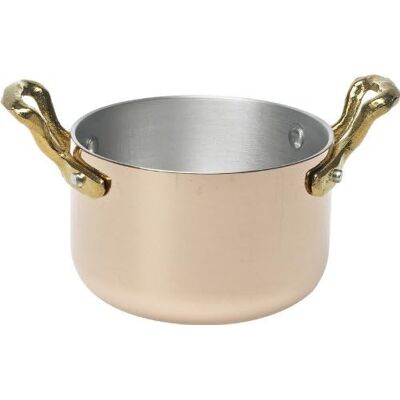 Ballarini Casseruola 2 Maniglie D 10 Cm Alluminio Rame Ballarini Casseruola 2 Maniglie D 10 Cm Alluminio Rame