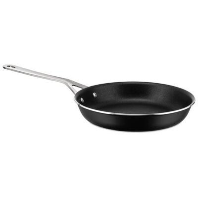 Alessi Pots & Pans Padella D 28 Cm Con Manico Nero Alessi Pots & Pans Padella D 28 Cm Con Manico Nero