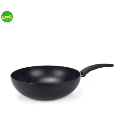MONETA Wok Agata Antiaderente Ø30 Cm MONETA Wok Agata Antiaderente Ø30 Cm