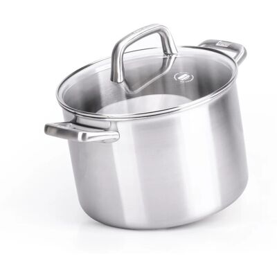 ALLUFLON Berndes Tricion Resist Casseruola Acciaio Inossidabile Induzione 24 Cm ALLUFLON Berndes Tricion Resist Casseruola Acciaio Inossidabile Induzione 24 Cm