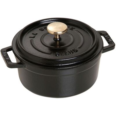 STAUB Mini Cocotte - Nero, 0,25L, artigianato francese - Mini Cocotte STAUB Mini Cocotte - Nero, 0,25L, artigianato francese - Mini Cocotte