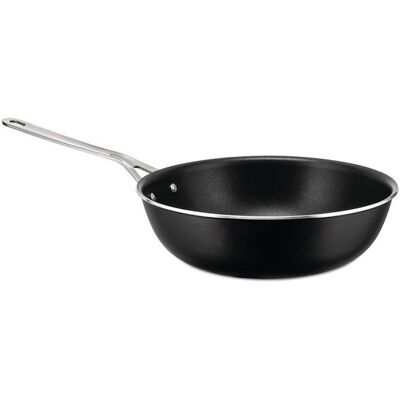 Alessi Pots & Pans Padella Alta D 28 Cm Con Manico Nero Alessi Pots & Pans Padella Alta D 28 Cm Con Manico Nero