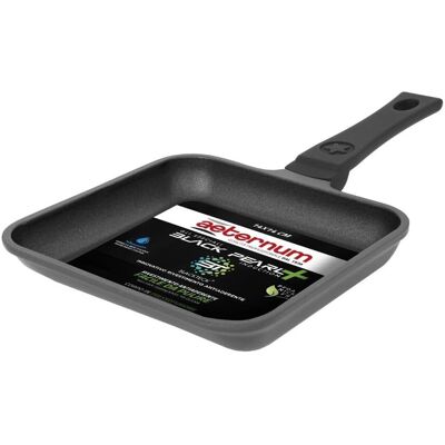 AETERNUM Grill Black Pearl Plus 14+14 Cm Antiaderente AETERNUM Grill Black Pearl Plus 14+14 Cm Antiaderente