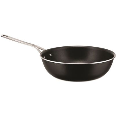 Alessi Pots & Pans Padella Alta D 28 Cm Con Manico Nero Alessi Pots & Pans Padella Alta D 28 Cm Con Manico Nero