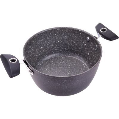 ALLUFLON Moneta Hercules Deluxe Casseruola Cm 24 ALLUFLON Moneta Hercules Deluxe Casseruola Cm 24