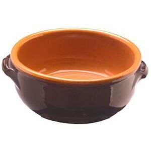 CFADDA Coli Ciotola In Terracotta Con Manici - Marrone - 14cm CFADDA Coli Ciotola In Terracotta Con Manici - Marrone - 14cm