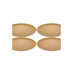 Koziol Piatti Connect Marrone 25 Cm Set 4 Koziol Piatti Connect Marrone 25 Cm Set 4