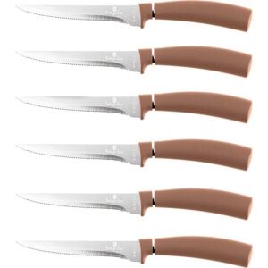 BERLINGER HAUS Set Di 6 Coltelli Da Steak Rose Gold BERLINGER HAUS Set Di 6 Coltelli Da Steak Rose Gold