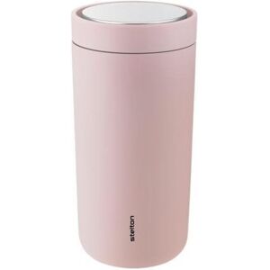 STELTON To Go Click Tazza Termica 0.4 Litri Rosa STELTON To Go Click Tazza Termica 0.4 Litri Rosa