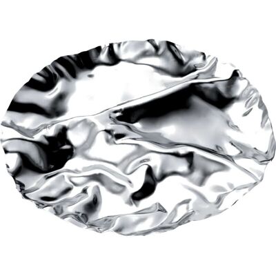 Alessi Pepa - Vassoio De Aperitivi With 4 Sezioni, Effetto Specchio - Alessi Pepa - Vassoio De Aperitivi With 4 Sezioni, Effetto Specchio -