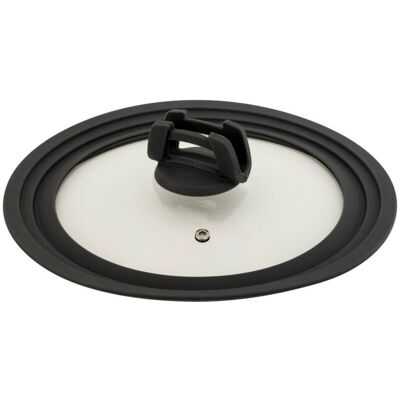 5FIVE SIMPLY SMART Coperchio Universale In Vetro Silitop 22 24 26 Cm - 5five 5FIVE SIMPLY SMART Coperchio Universale In Vetro Silitop 22 24 26 Cm - 5five