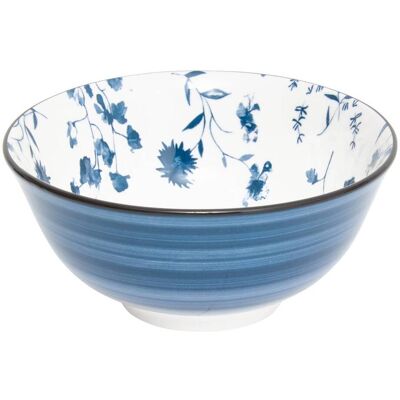 ATMOSPHERA Ciotola Umami D15cm Fiore Blu - Créateur D'Intérieur ATMOSPHERA Ciotola Umami D15cm Fiore Blu - Créateur D'Intérieur