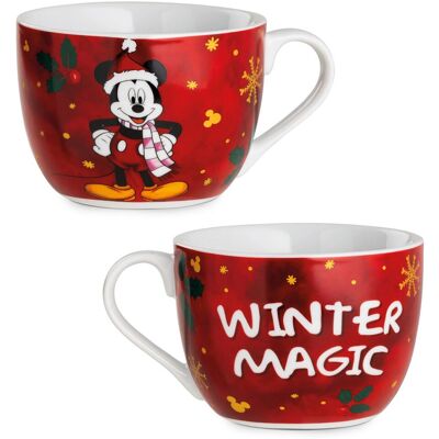 Egan Disney Set Winter Magic Mickey Mouse Plaid E Tazza Porcellana 520 Ml Egan Disney Set Winter Magic Mickey Mouse Plaid E Tazza Porcellana 520 Ml