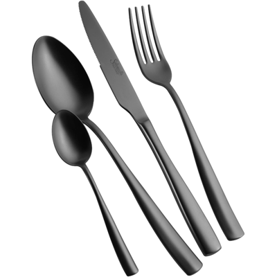 SALVINELLI Time Ice Set 6 Forchette Tavola Acciaio 18/10 Canna Di Fucile Pvd SALVINELLI Time Ice Set 6 Forchette Tavola Acciaio 18/10 Canna Di Fucile Pvd