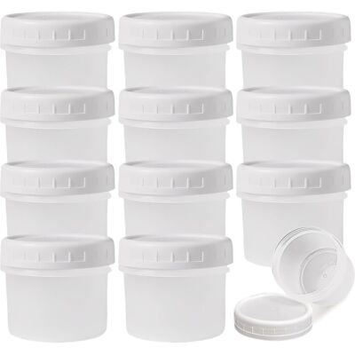 OEM 12 Piccoli Vasetti Di Plastica Con Coperchio, 160 Ml Ciascuno, Mini Contenitori Per Congelatore, Contenitori Rotondi Per Snack, Vasetti Per Salse, Contenitori Per Alimenti Riutilizzabili, Vasetti Impi OEM 12 Piccoli Vasetti Di Plastica Con Coperchio, 160 Ml Ciascuno, Mini Contenitori Per Congelatore, Contenitori Rotondi Per Snack, Vasetti Per Salse, Contenitori Per Alimenti Riutilizzabili, Vasetti Impi