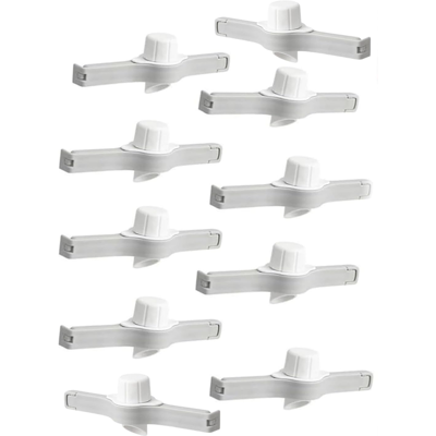 NO BRAND 10 Clip Per Alimenti Con Beccuccio Versatore, Clip Per Sacchetti Alimentari, Clip Da Cucina NO BRAND 10 Clip Per Alimenti Con Beccuccio Versatore, Clip Per Sacchetti Alimentari, Clip Da Cucina