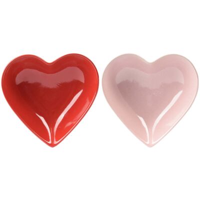 ALTRO 1 Ciotola Cuore Rosso/rosa Colore Assortito 16x14x5cm ALTRO 1 Ciotola Cuore Rosso/rosa Colore Assortito 16x14x5cm