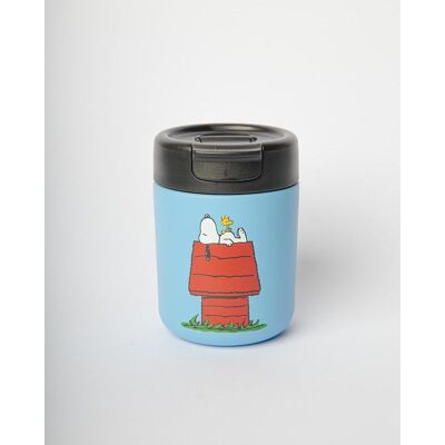 ALTRO Tazza Termica 3d 350ml Snoopy Home Sweet Home Azzurro Quy Cup ALTRO Tazza Termica 3d 350ml Snoopy Home Sweet Home Azzurro Quy Cup