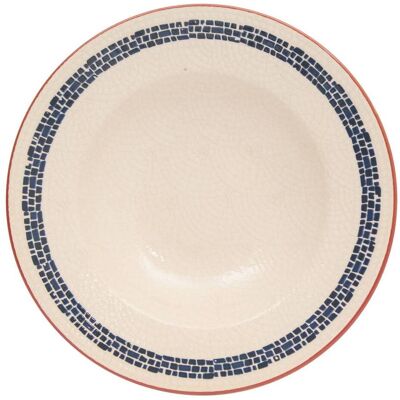 ATMOSPHERA Piatto Per Pasta Morgane D28cm Crema - Créateur D'Intérieur ATMOSPHERA Piatto Per Pasta Morgane D28cm Crema - Créateur D'Intérieur