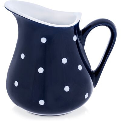 OEM Brocca In Ceramica Blu Navy Per Bevande A Base Di Latte E Tè, 480 Ml OEM Brocca In Ceramica Blu Navy Per Bevande A Base Di Latte E Tè, 480 Ml