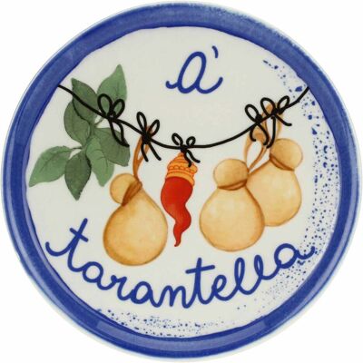 ALTRO Piatto Pizza Napoli Aumm À Tarantella D 31 Cm Rose & Tulipani ALTRO Piatto Pizza Napoli Aumm À Tarantella D 31 Cm Rose & Tulipani